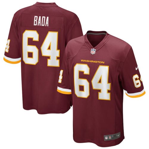 David Bada 64 Washington Commanders Football Team Men Game Jersey - Burgundy