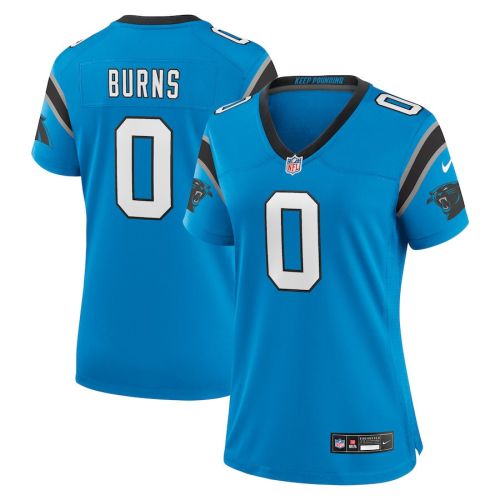 Brian Burns 0 Carolina Panthers Women's Alternate Game Jersey - Blue