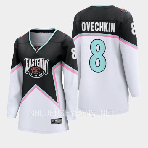 Alex Ovechkin 8 Washington Capitals 2023 All-Star Game Jersey Black Equipment