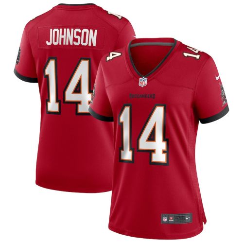 Brad Johnson 14 Tampa Bay Buccaneers Women Game Retired Jersey - Red