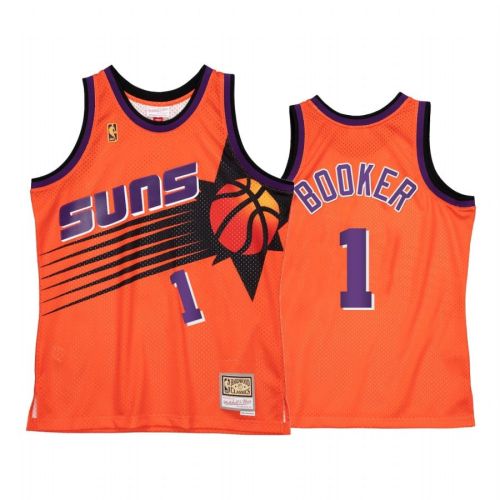 Phoenix Suns Devin Booker 1 Orange Reload 2.0 Jersey