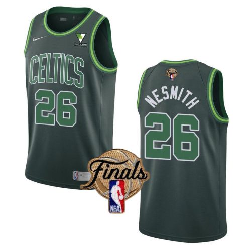 Boston Celtics Celtics Aaron 26Nesmith Final 2022 Men Jersey Earned Green