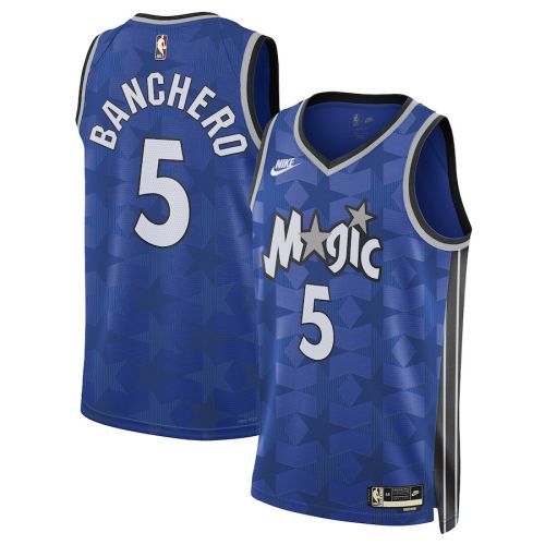 Paolo Banchero 5 Orlando Magic Unisex 2023/24 Swingman Jersey – Classic Edition - Blue