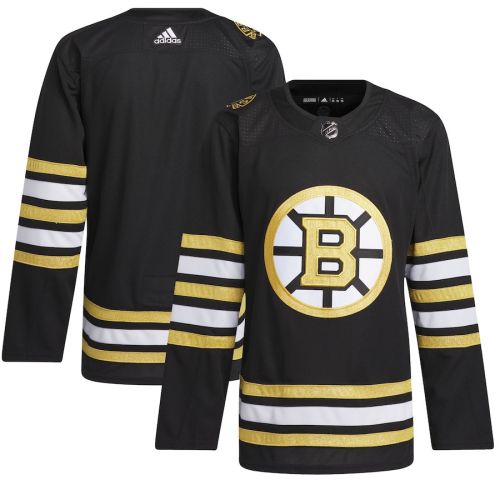 Boston Bruins 100th Anniversary Primegreen Men Jersey - Black