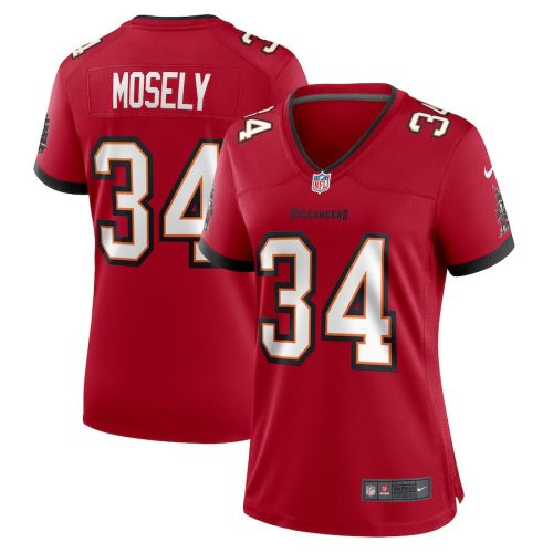 Quandre Mosely 34 Tampa Bay Buccaneers Women Game Jersey - Red