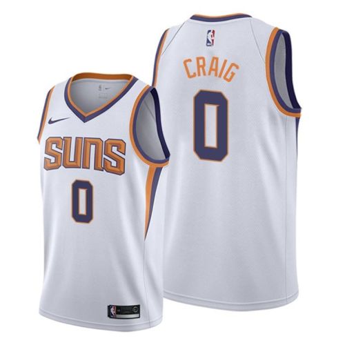 Torrey Craig 0 Phoenix Suns Association Edition White Jersey 2022 Trade - Men Jersey