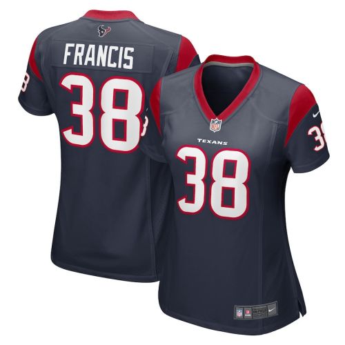 Jacobi Francis Houston Texans Women's Game Player Jersey - Navy