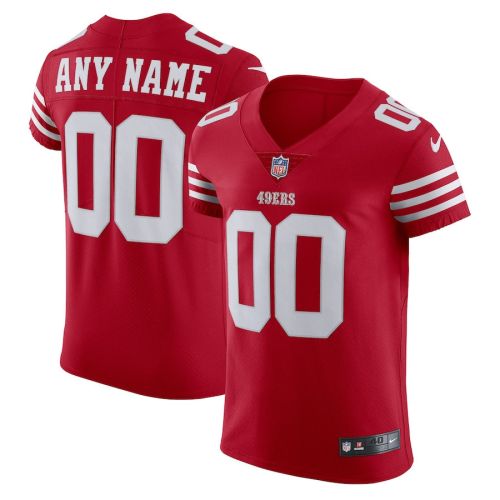 San Francisco 49ers Vapor Elite Custom Jersey - Scarlet