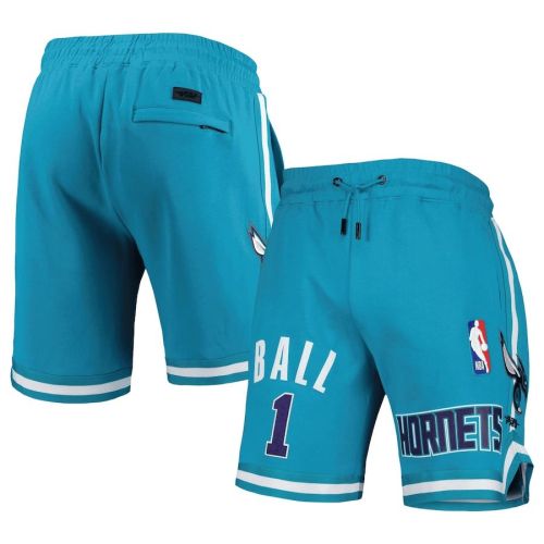 LaMelo Ball 1 Charlotte Hornets Team Teal Player Shorts - Men