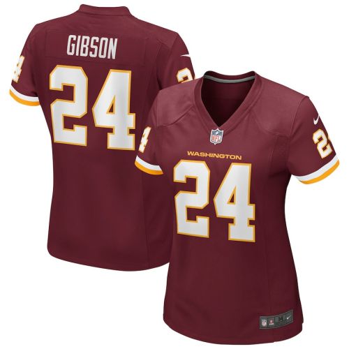 Antonio Gibson 24 Washington Commanders Football Team Women Game Jersey - Burgundy