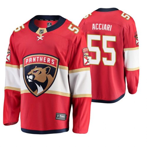 Florida Panthers Noel Acciari 55 Jersey Men's Home Breakaway Player Jersey