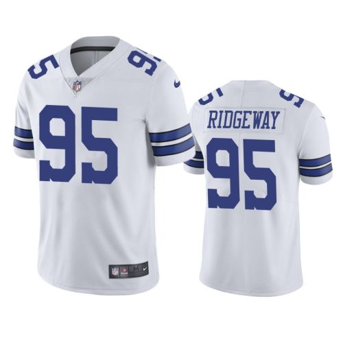 John Ridgeway 95 Dallas Cowboys White Vapor Limited Jersey