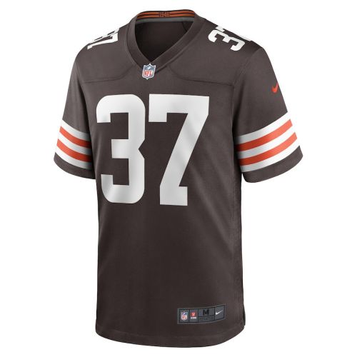 D'Anthony Bell Cleveland Browns Game Player Jersey - Brown