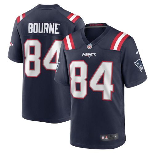 Kendrick Bourne 84 New England Patriots Men Game Jersey - Navy