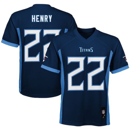 Derrick Henry 22 Tennessee Titans YOUTH Jersey - Navy