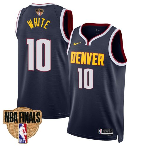 Jack White 10 Denver Nuggets Final Champions 2023 Swingman Jersey - Black