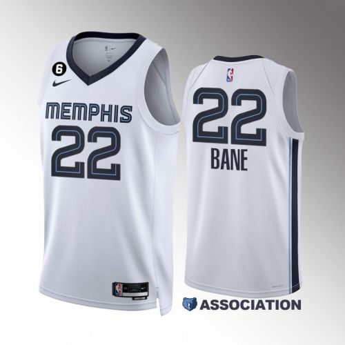 Desmond Bane 22 Memphis Grizzlies 2022-23 Association Edition White Jersey