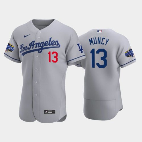 Los Angeles Dodgers Max Muncy 13 Road Gray 2022-23 All-Star Game Jersey