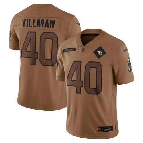 Pat Tillman 40 Arizona Cardinals 2023 Salute To Service Limited Jersey - Brown