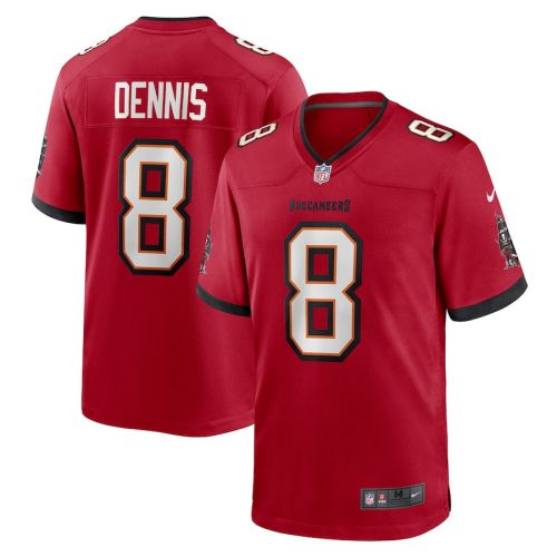 SirVocea Dennis 8 Tampa Bay Buccaneers Men Game Jersey - Red