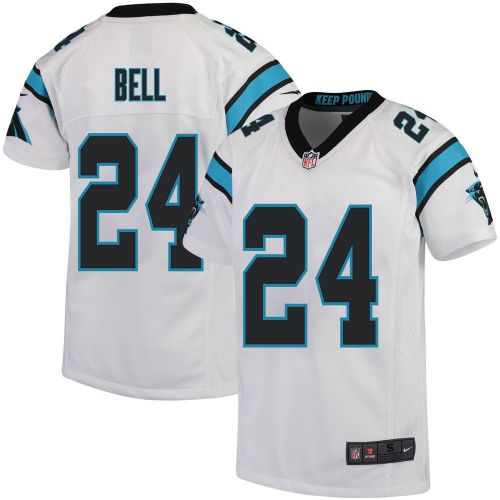 Vonn Bell 24 Carolina Panthers Youth Game Jersey - White