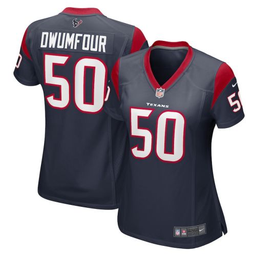 Michael Dwumfour Houston Texans Women's Game Player Jersey - Navy