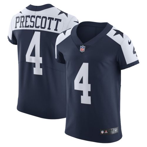 Dak Prescott 4 Dallas Cowboys Alternate Vapor Elite Player Jersey - Navy