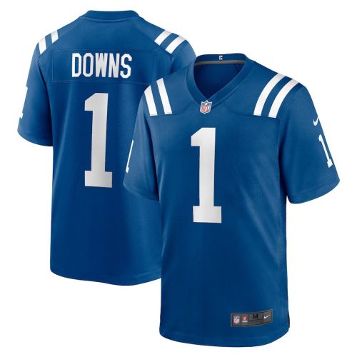 Josh Downs 1 Indianapolis Colts Men Team Game Jersey - Royal