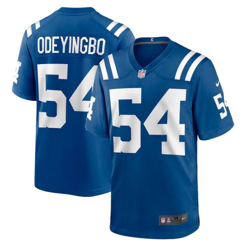 Dayo Odeyingbo 54 Indianapolis Colts Men Game Jersey - Royal