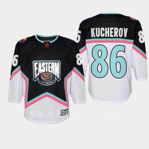 Nikita Kucherov 86 Tampa Bay Lightning 2023 All-Star Eastern Conference Jersey Black