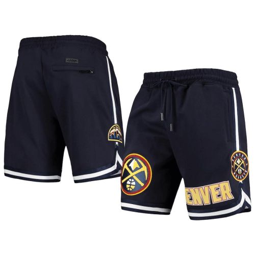 Denver Nuggets Pro Standard Chenille Shorts - Navy