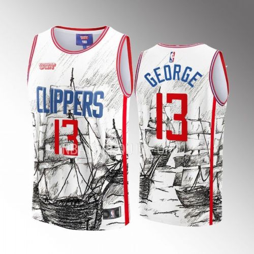 Paul George 13 LA Clippers NBA & KidSuper Studios Unisex Hometown Jersey