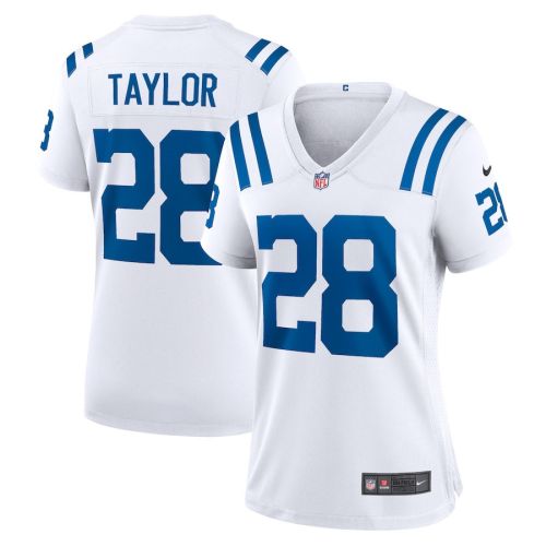 Jonathan Taylor 28 Indianapolis Colts Women Game Jersey - White