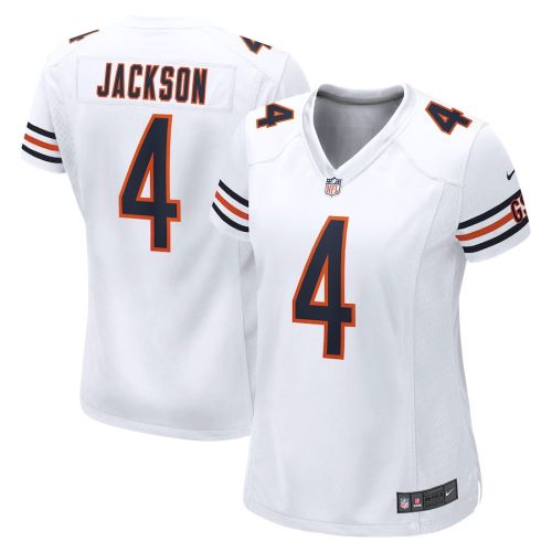 Eddie Jackson 4 New York Giants Women Game Jersey - White