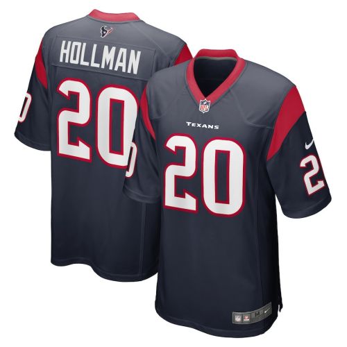 Ka'Dar Hollman 20 Houston Texans Men's Team Game Jersey - Navy