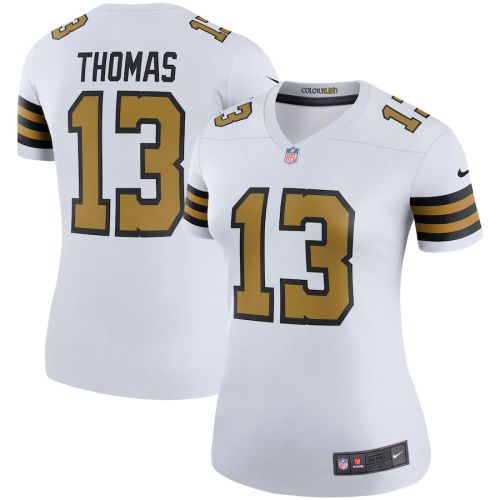 Michael Thomas 13 New Orleans Saints Women Color Rush Legend Jersey - White