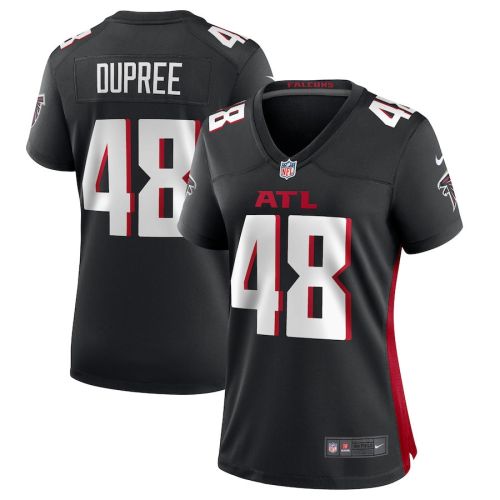 Bud Dupree 48 Atlanta Falcons Game Women Jersey - Black