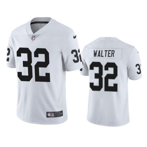 Las Vegas Raiders Austin Walter 32 White Vapor Limited Jersey