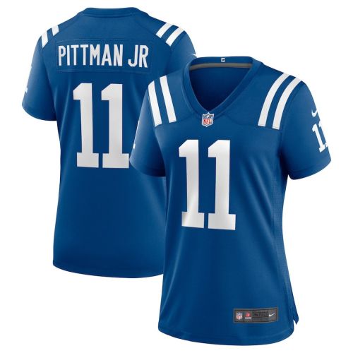 Michael Pittman Jr. 11 Indianapolis Colts Women Game Jersey - Royal