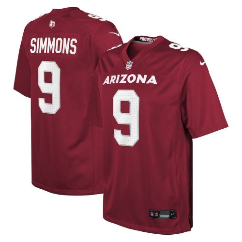 Isaiah Simmons 9 Arizona Cardinals YOUTH Game Jersey - Cardinal