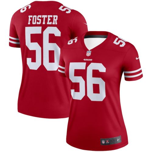 Reuben Foster 56 San Francisco 49ers Women Legend Jersey - Scarlet