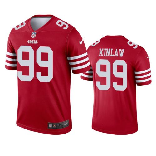 San Francisco 49ers Javon Kinlaw 99 2022-23 Legend Scarlet Jersey - Men's