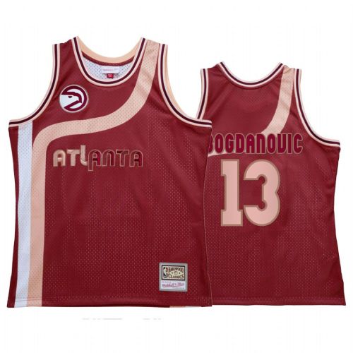 Bogdan Bogdanovic 13 Atlanta Hawks My Towns Wish Jersey Red