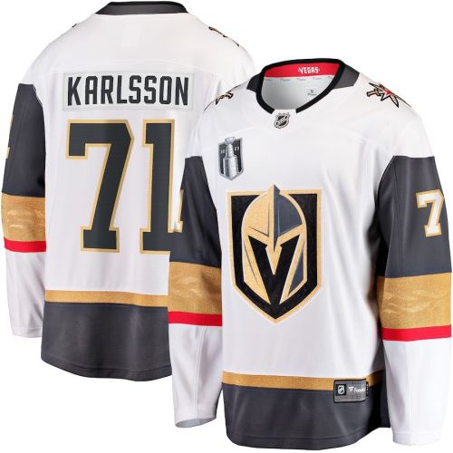 William Karlsson 71 Vegas Golden Knights 2023 Stanley Cup Final Away Breakaway Player Jersey - White