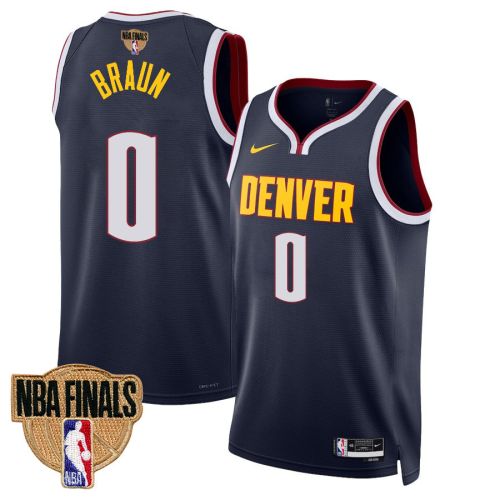 Christian Braun 0 Denver Nuggets Final Champions 2023 Swingman YOUTH Jersey - Black