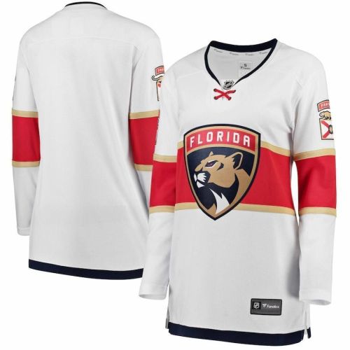 Florida Panthers Women's Away Breakaway Jersey - White