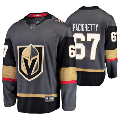 Men Vegas Golden Knights Max Pacioretty 67 Gray Home Breakaway Player Jersey Jersey