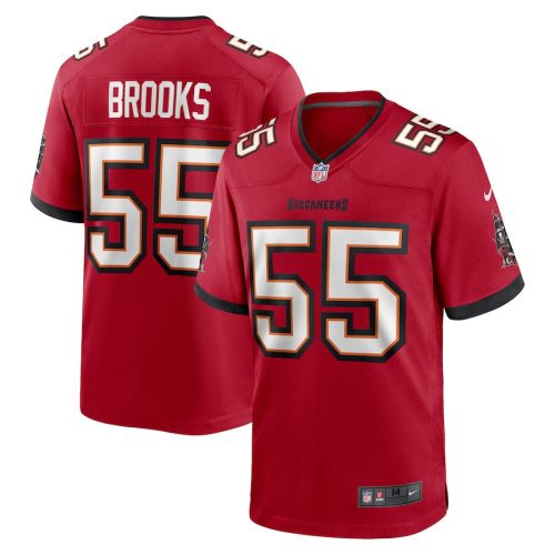 Derrick Brooks 55 Tampa Bay Buccaneers Men Retired Game Jersey - Red