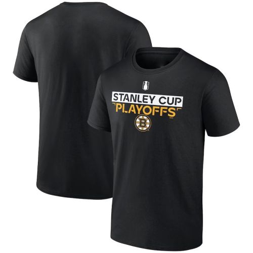 Boston Bruins 2023 Stanley Cup Playoffs T-Shirt - Black