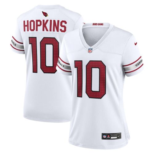 DeAndre Hopkins 10 Arizona Cardinals Women Game Jersey - White